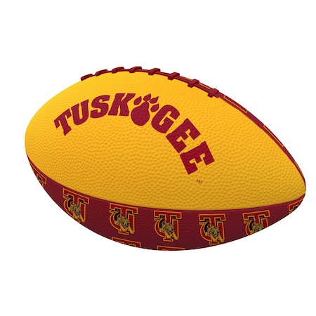 Logo Brands Tuskegee Mini Size Rubber Footballl 369-93MR-3